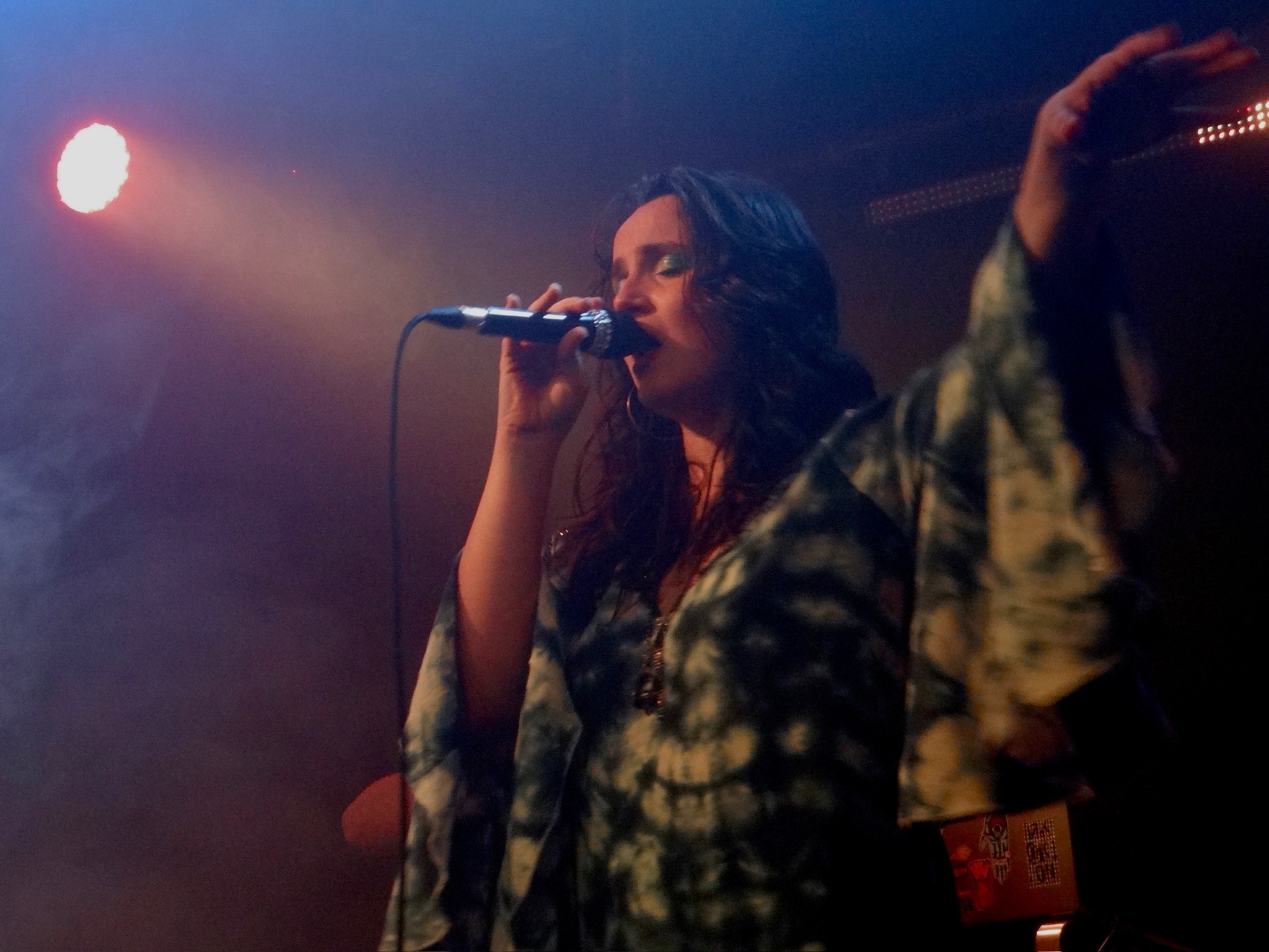 En el concierto de Fitasha en Madrid