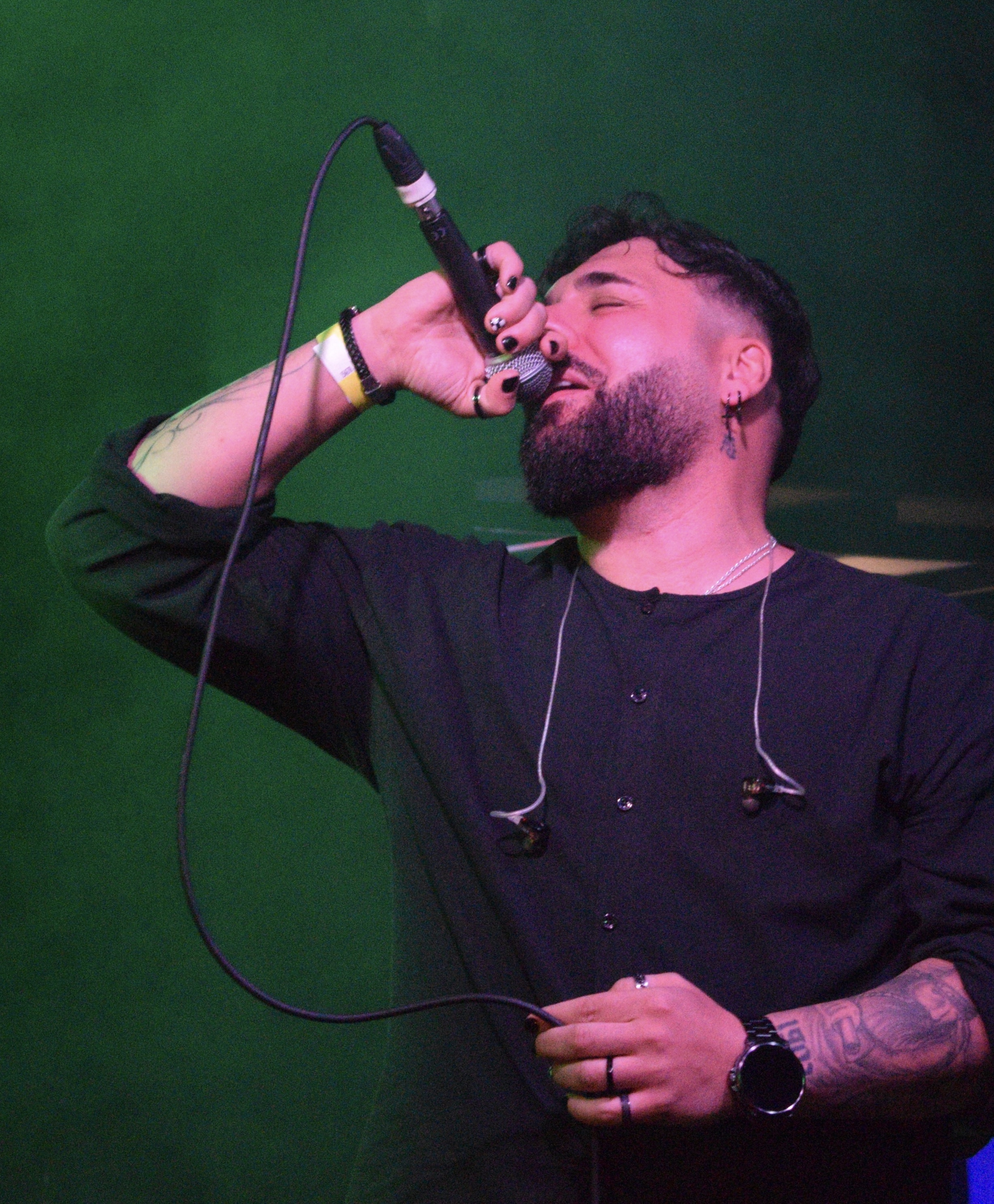 Luis Rainero concursante de OT en jam session
